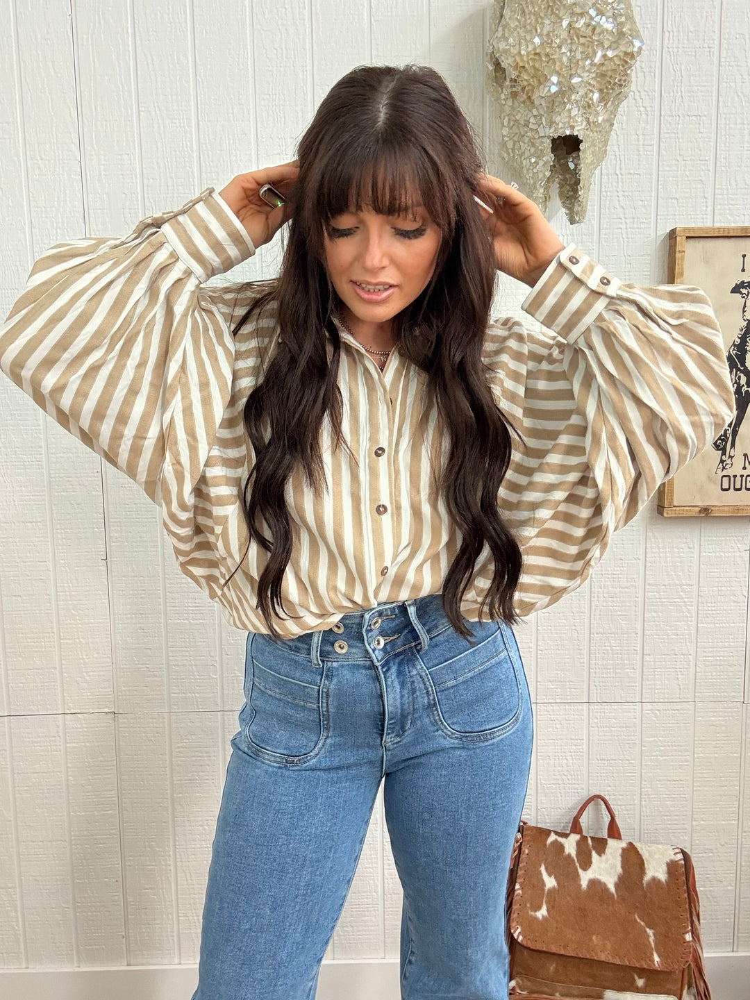 Corral Striped Top