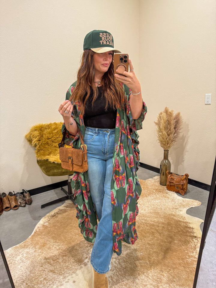 Lady The Brand: Lilith Green Moth Cape