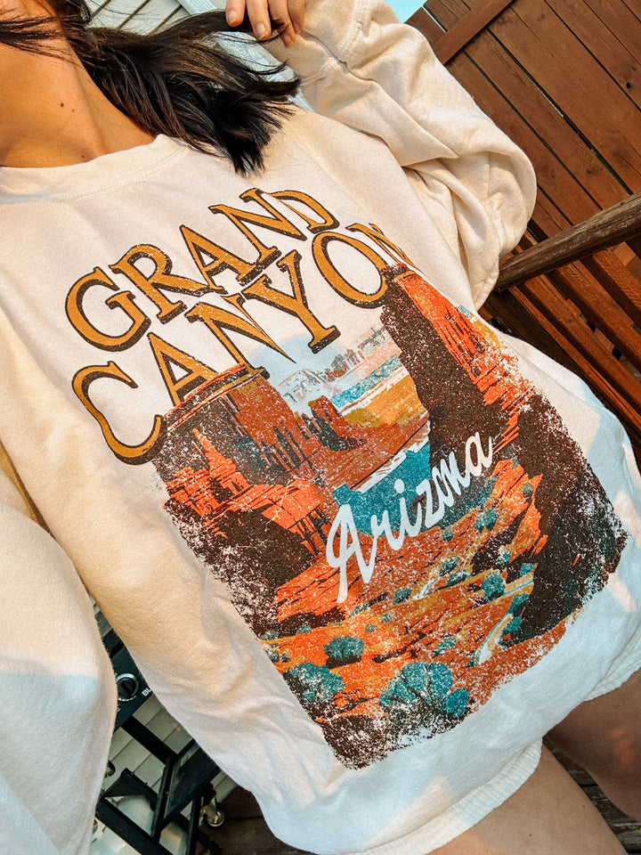 Grand Canyon Oversized Crewneck