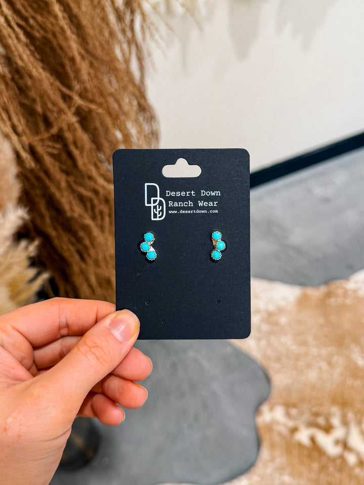 Zuni Trio Earrings