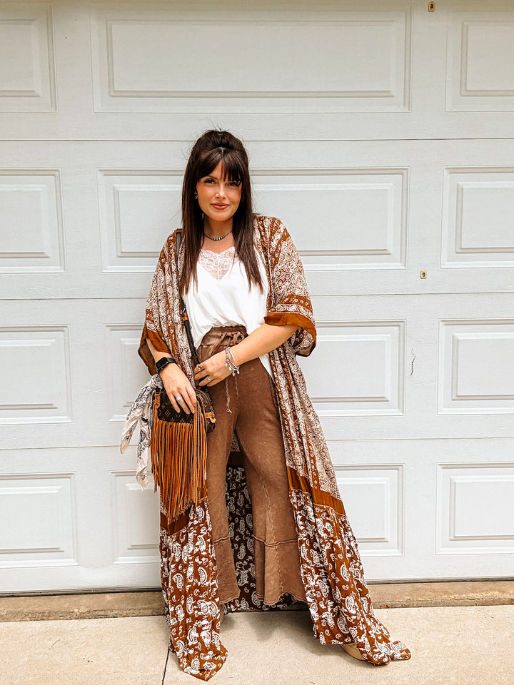 Lost Girl Kimono: Rust