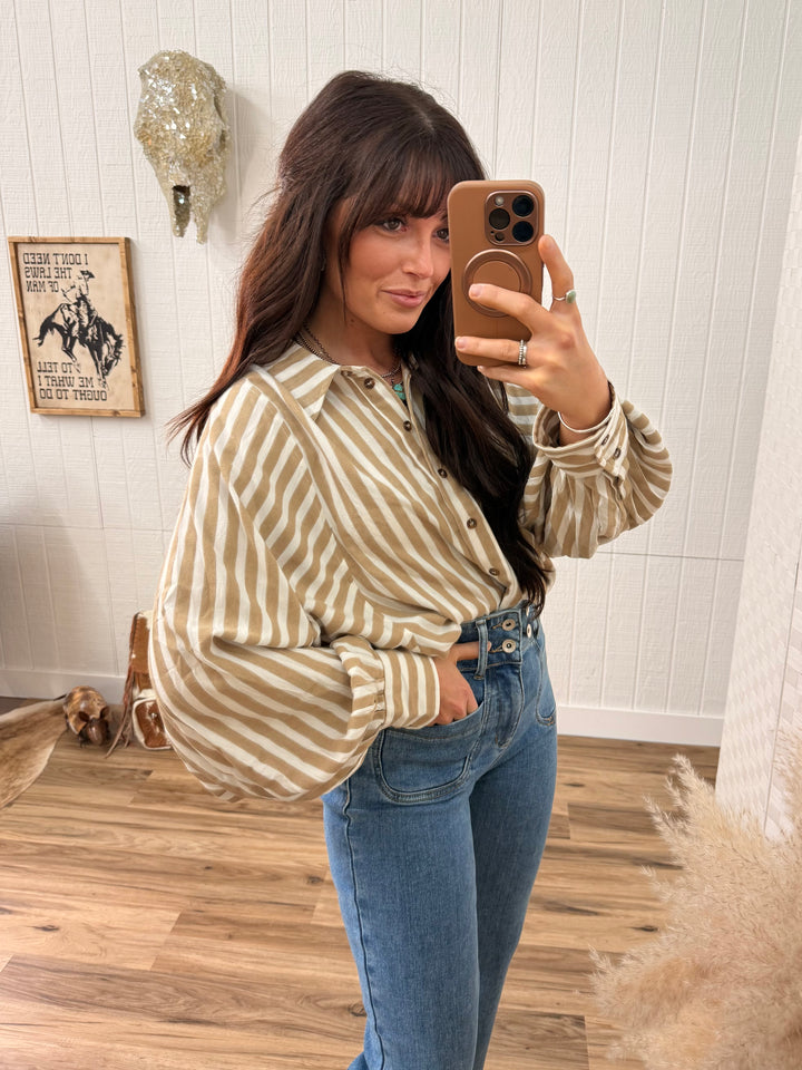 Corral Striped Top