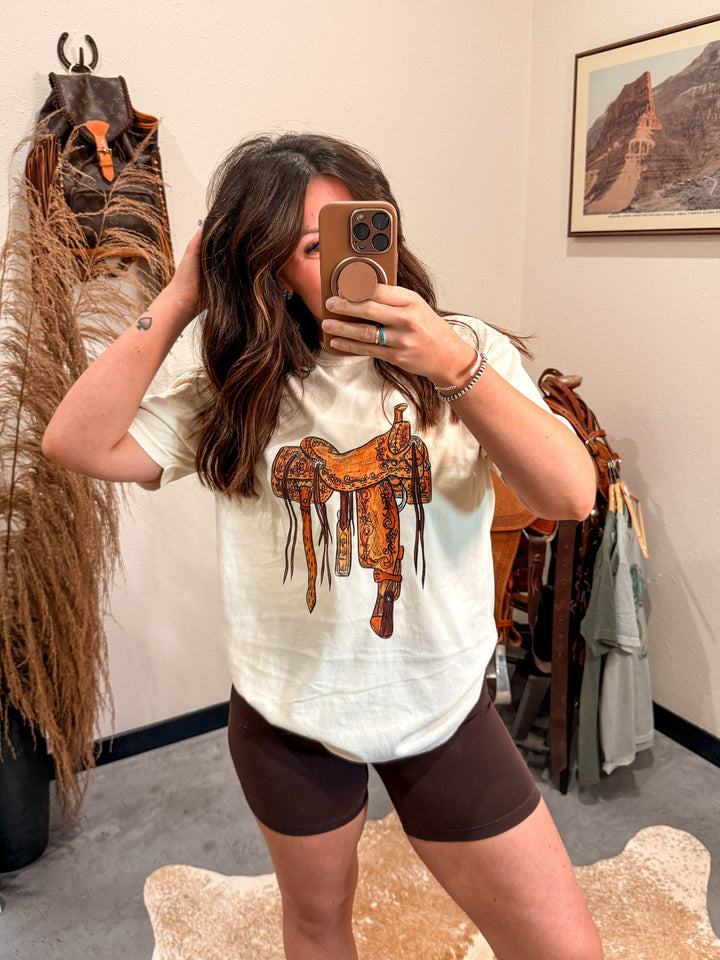 Tooled Saddle Tee