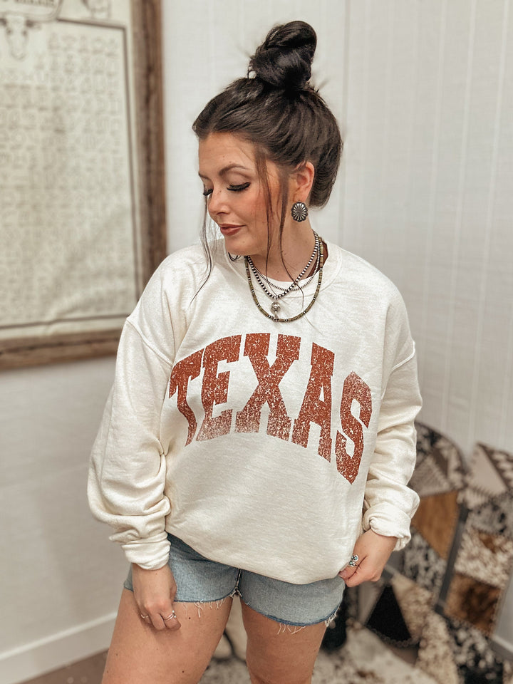 TX Oversized Crewneck