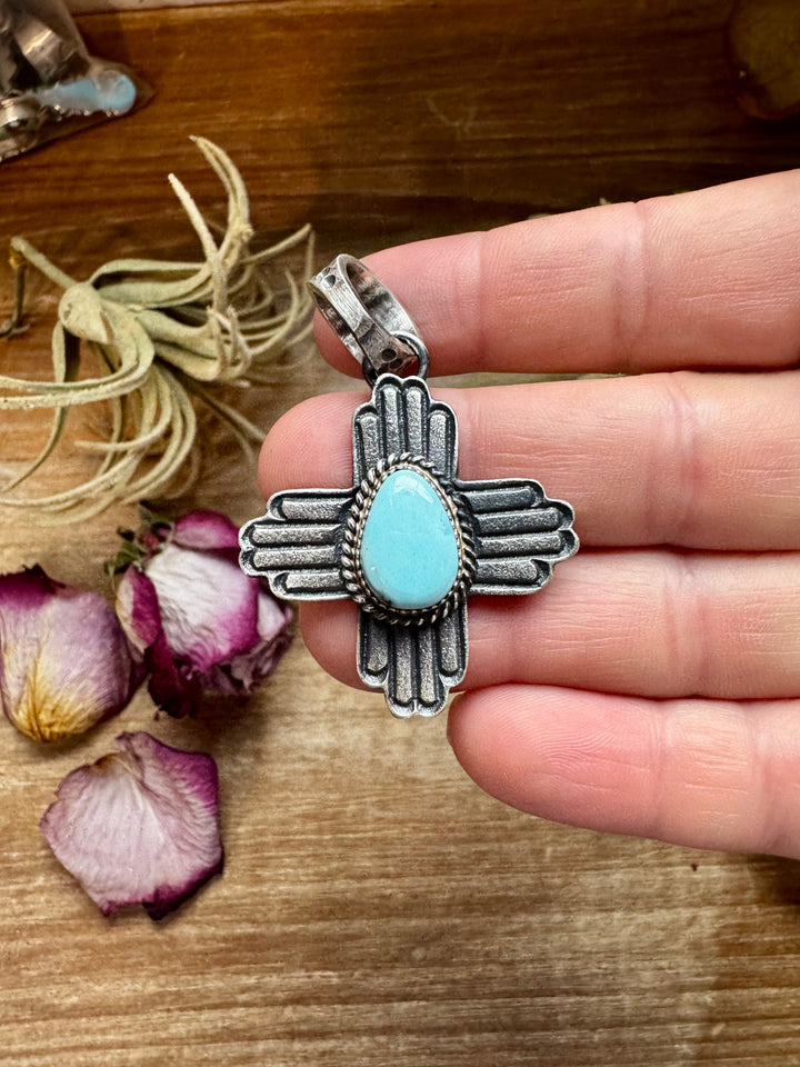 Zia Golden Hills Pendant – K. Billah – Fits 8mm