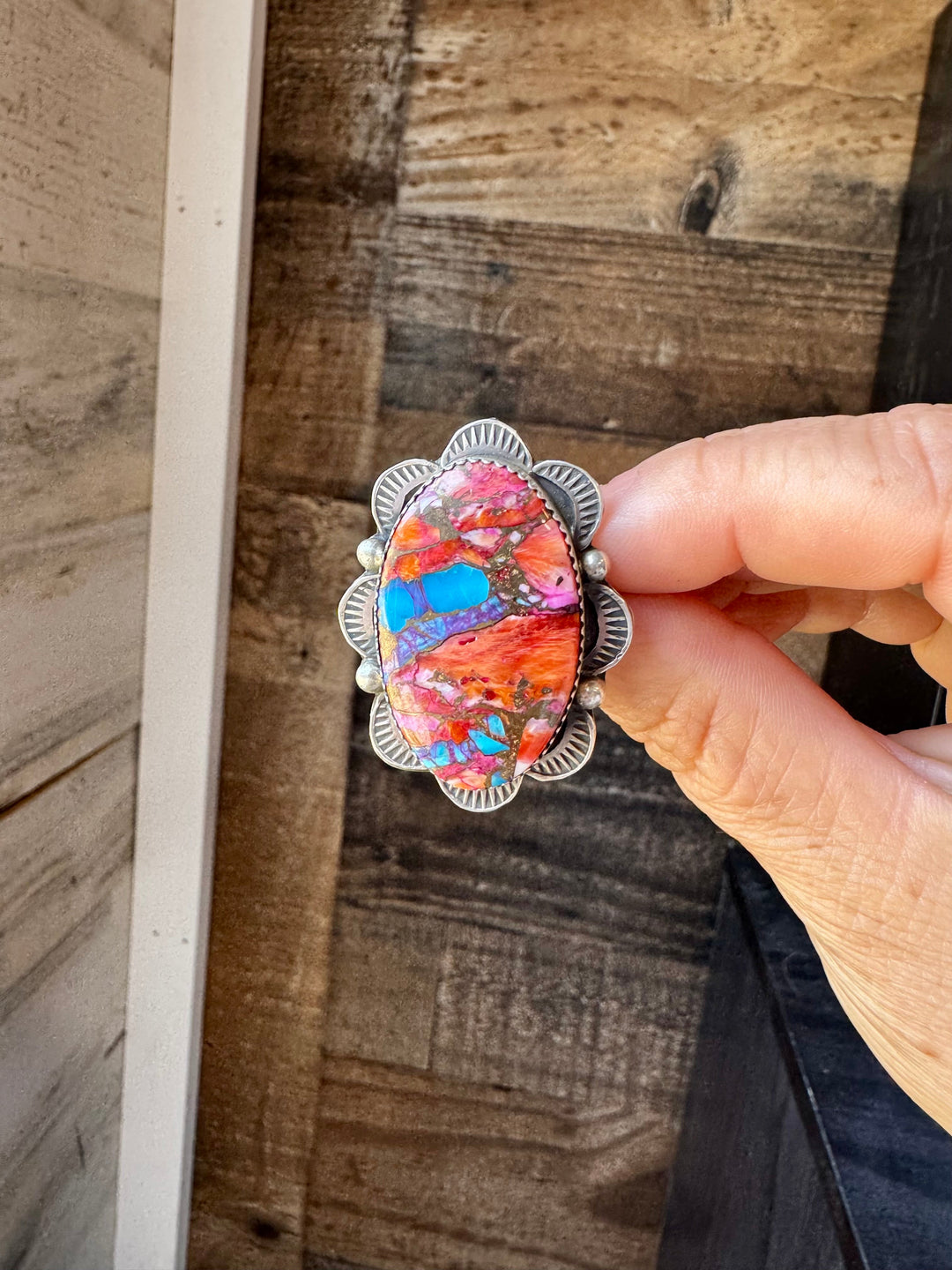 Pink Dahlia Adjustable Ring – Tia Long