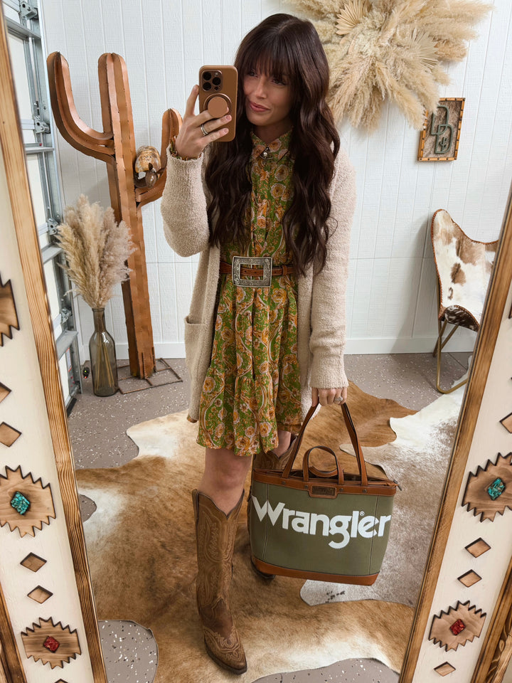 Wrangler Canvas Tote Bag