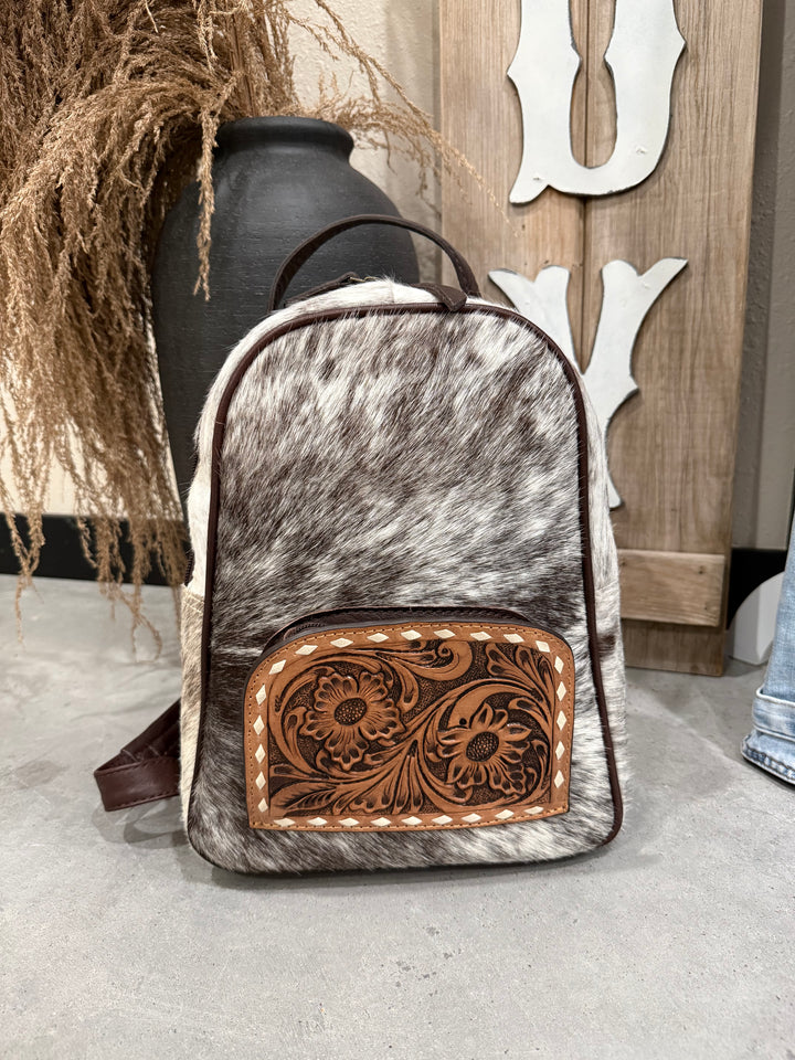 Cowhide Backpack #4