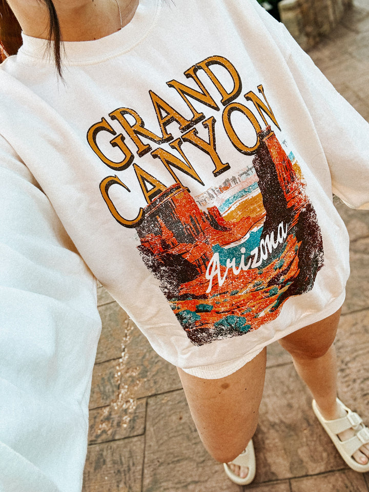 Grand Canyon Oversized Crewneck