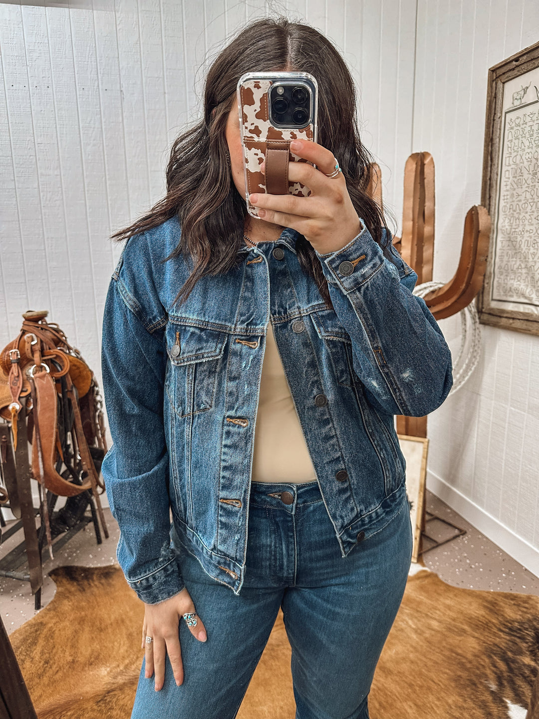 Keep on Truckin' Denim Jacket