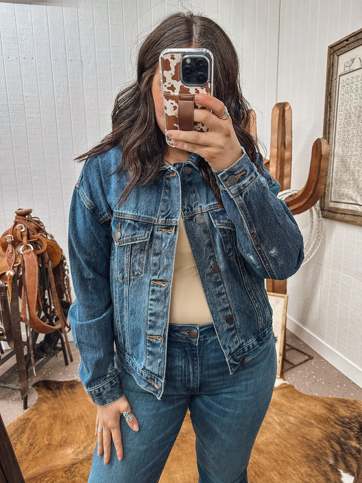 Keep on Truckin' Denim Jacket