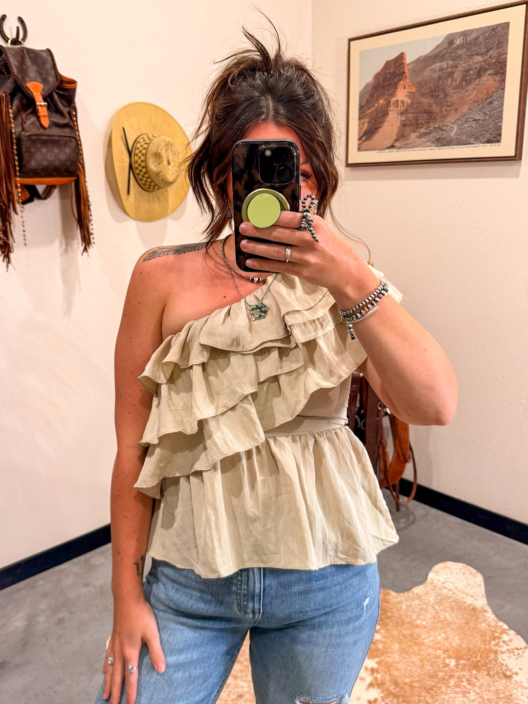Hayden One Shoulder Top