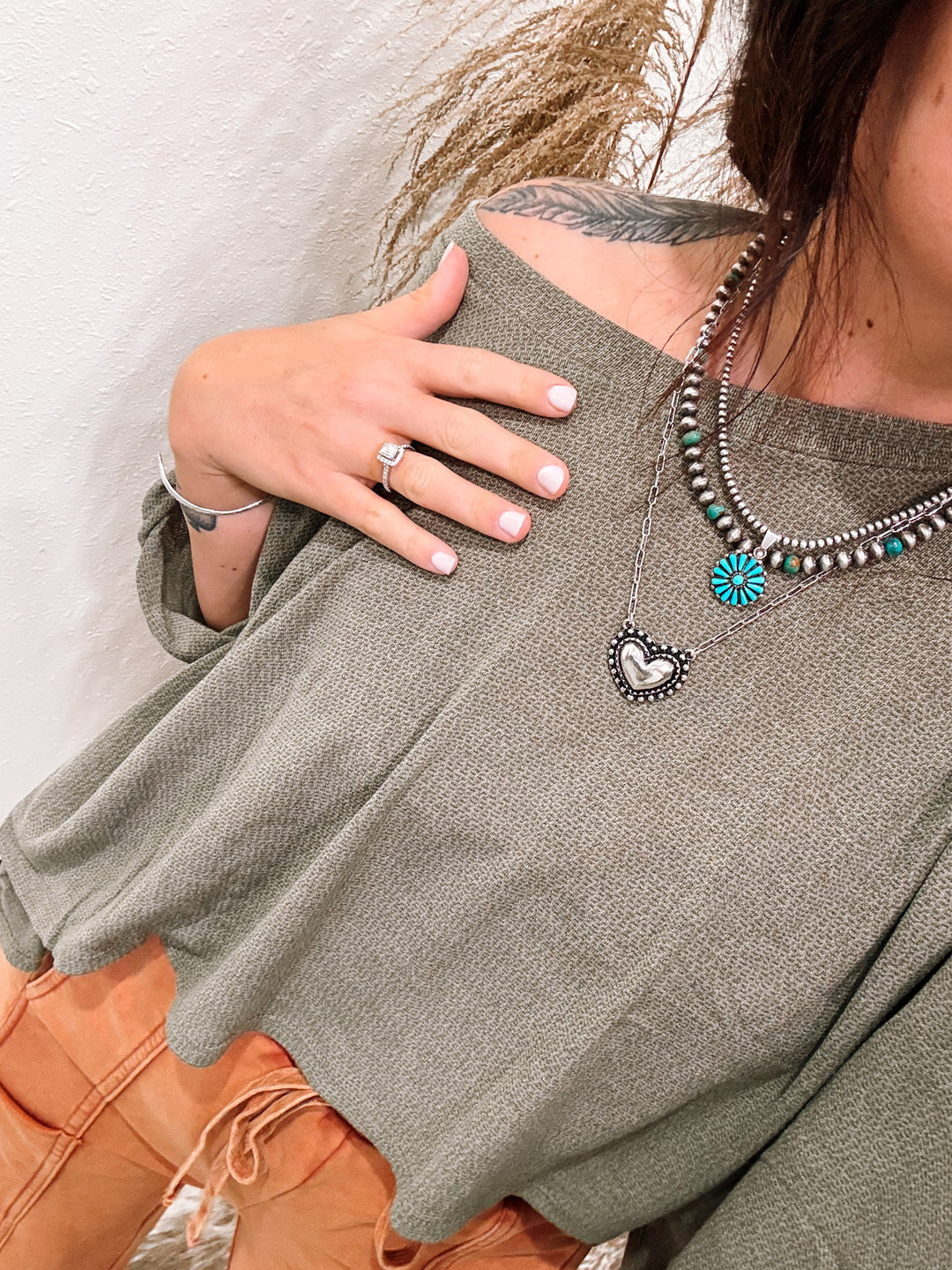 Heart of Silver Necklace