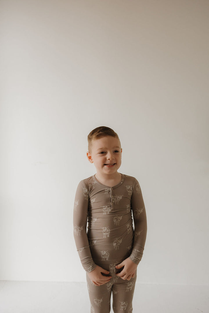 Bamboo Two Piece Pajamas | Highland