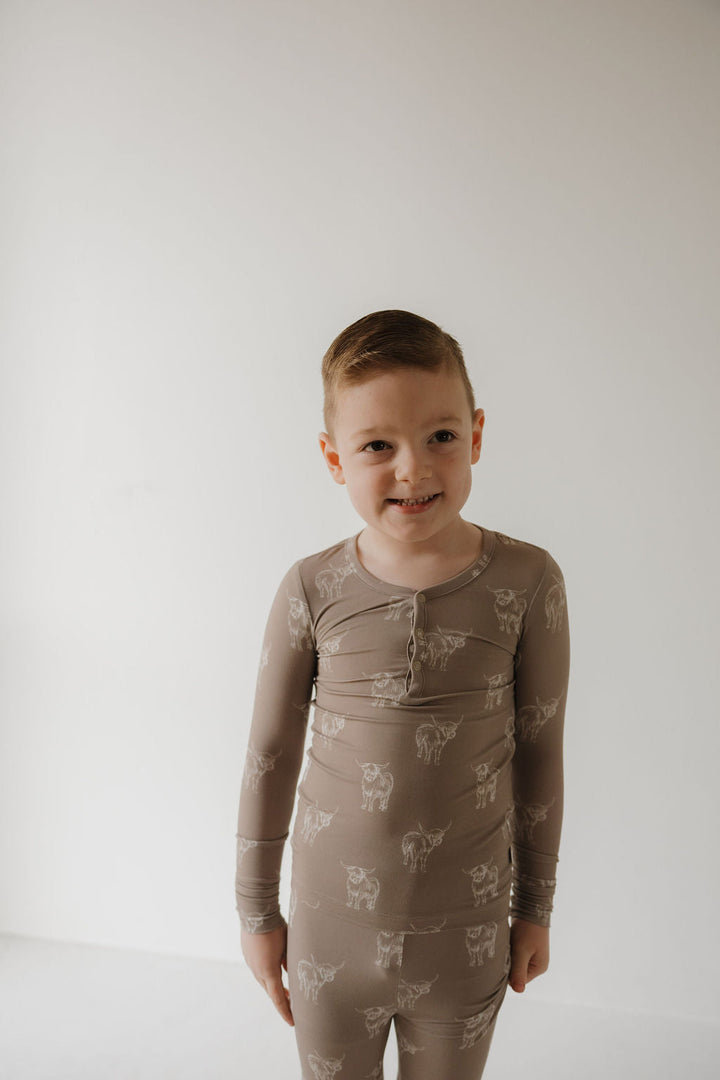 Bamboo Two Piece Pajamas | Highland