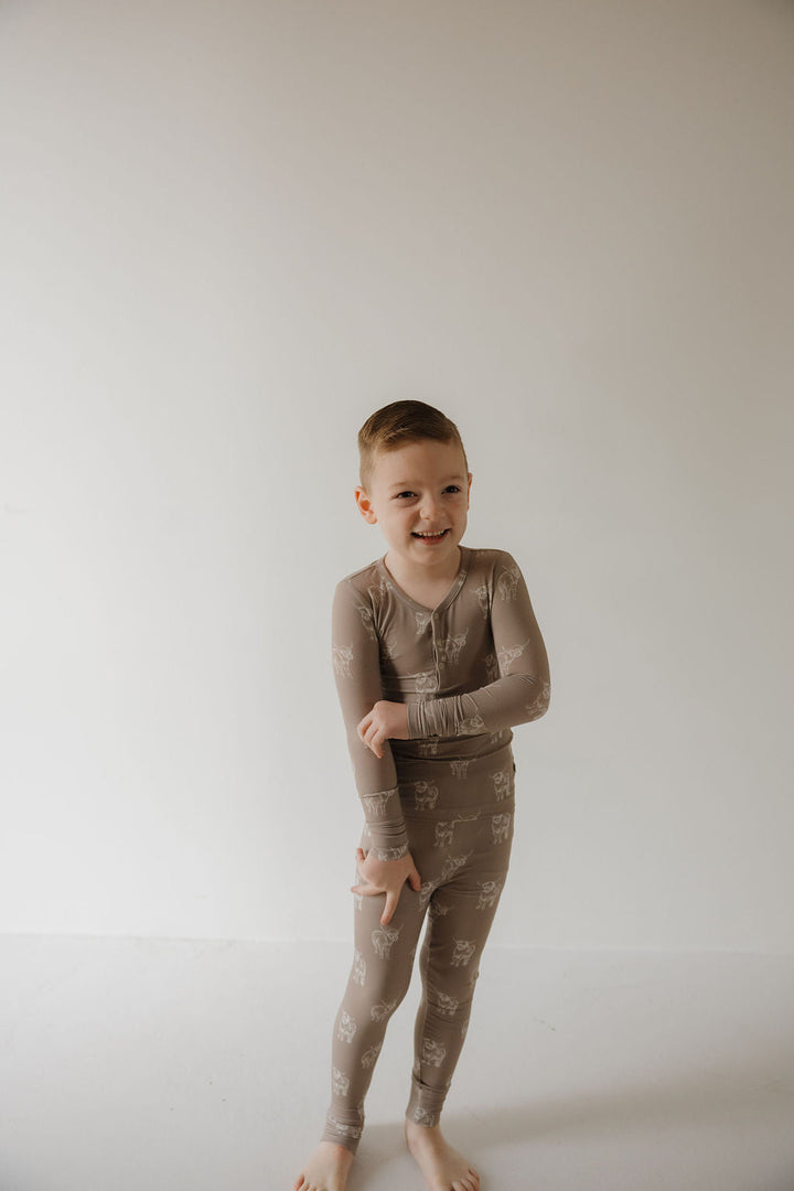 Bamboo Two Piece Pajamas | Highland