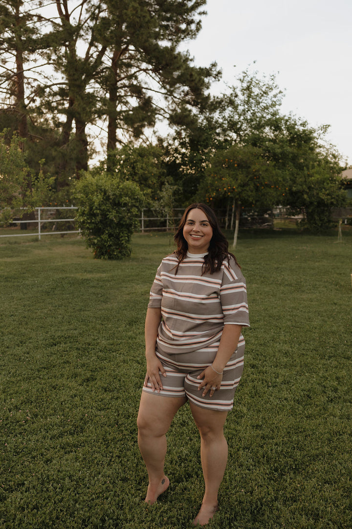 Women's Short Set | Sedona Stripe