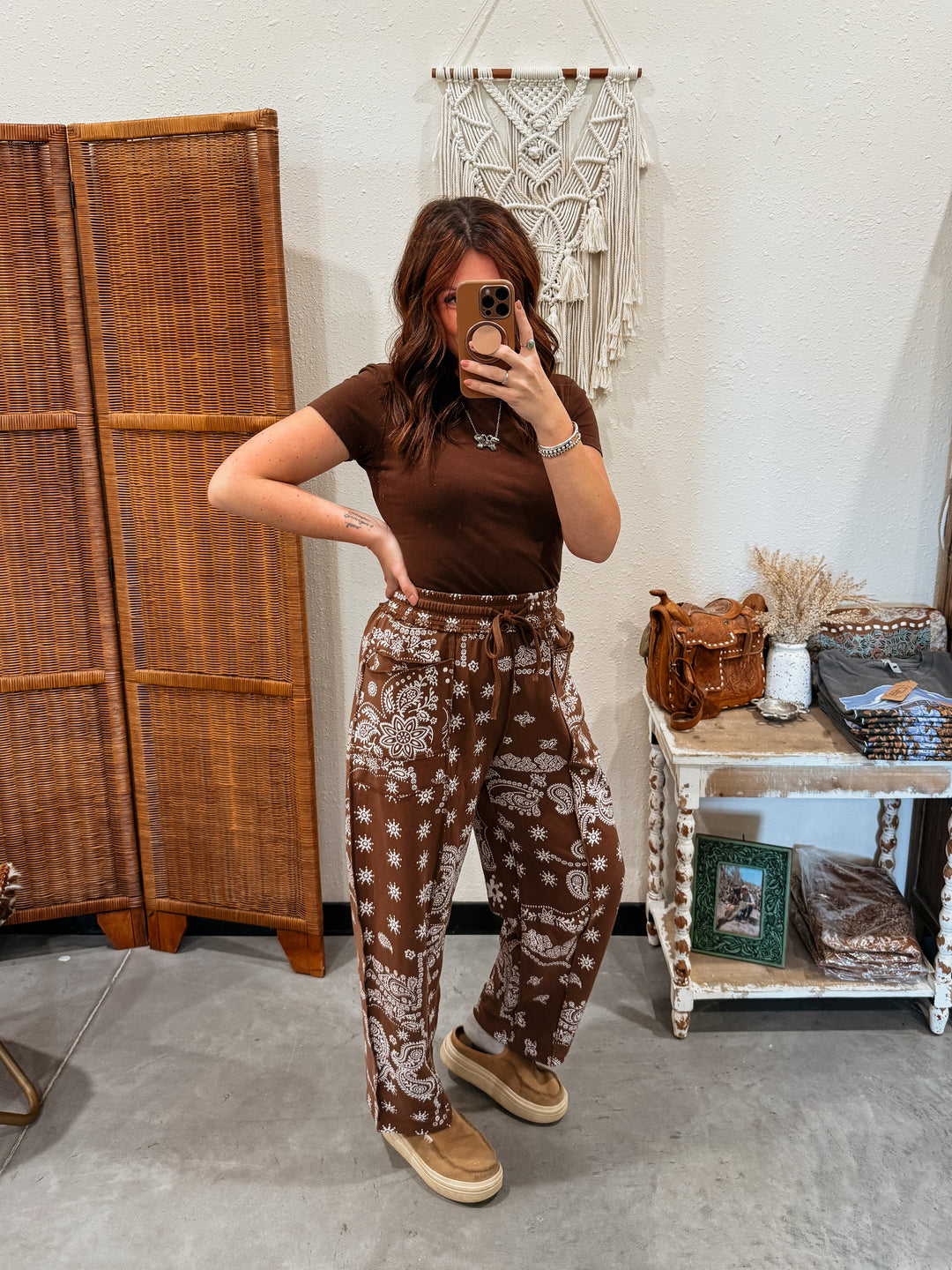 Bandana Barrel Lounge Pant