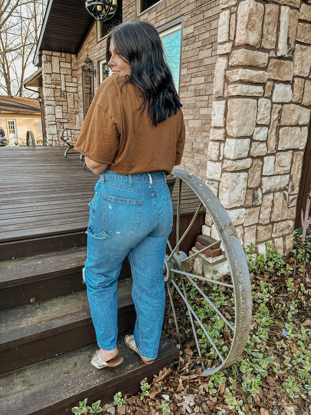 Ariat: Ult HR Tomboy Carpenter Straight Jean