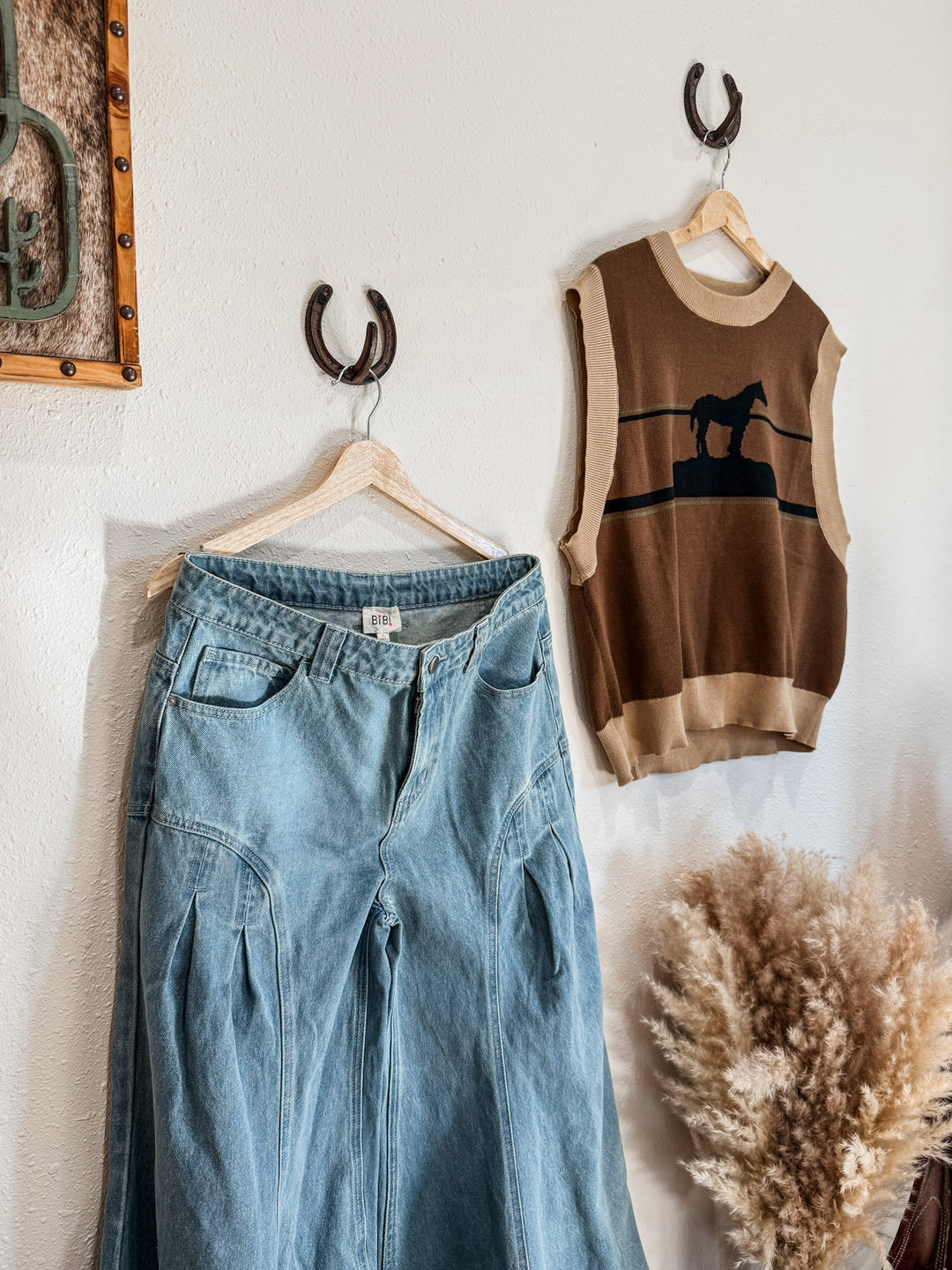 Wild Bloom Wide Leg Jeans