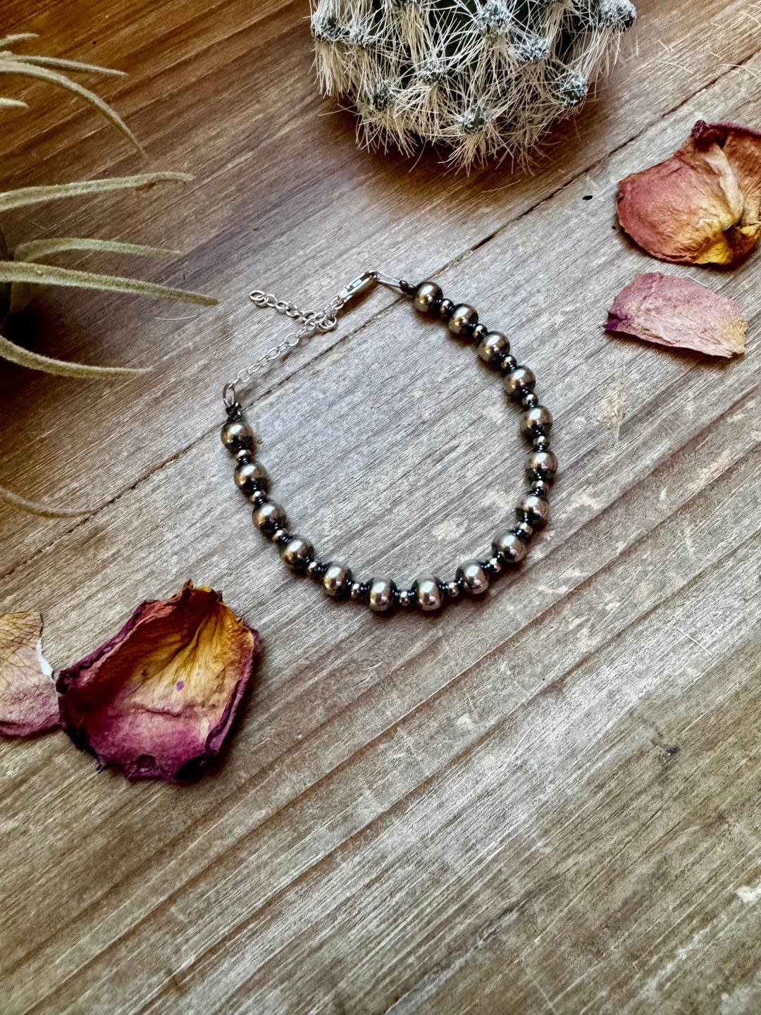 Sterling Silver Pearl Bracelet- 3 mm & 6 mm