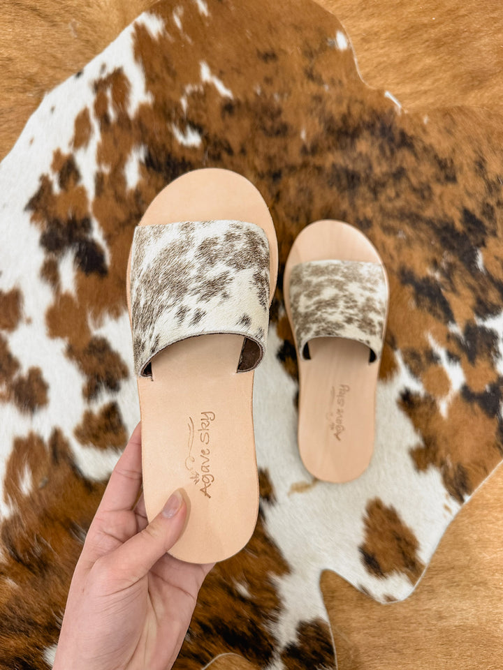 Agave Sky Cowhide Sandals 6 #2