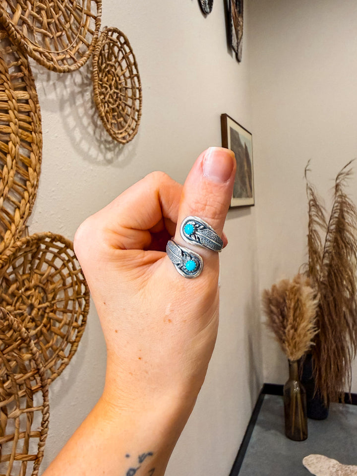 Fight or Flight Turquoise Ring