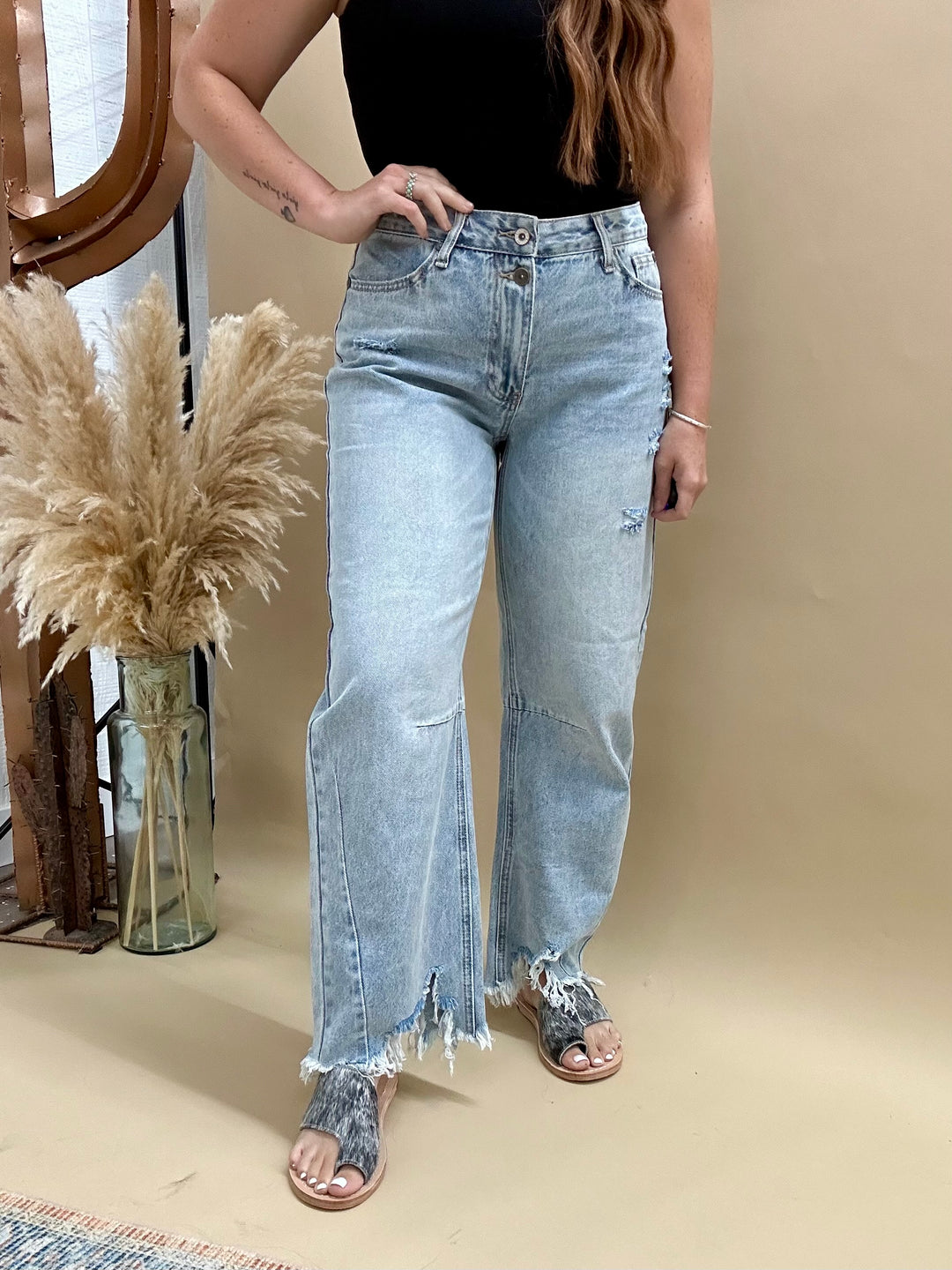 Charley Barrel Jeans