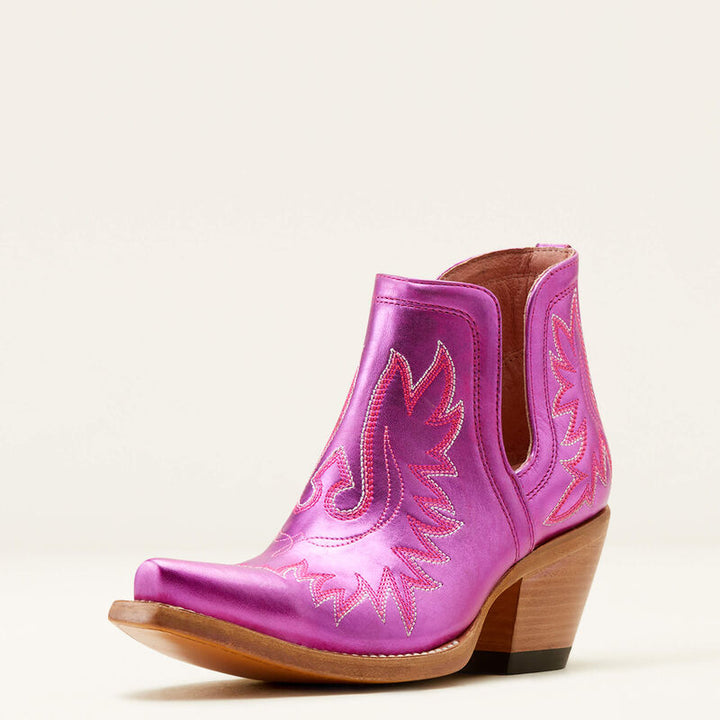 Ariat: Dixon Western Booties: Electric Raspberry