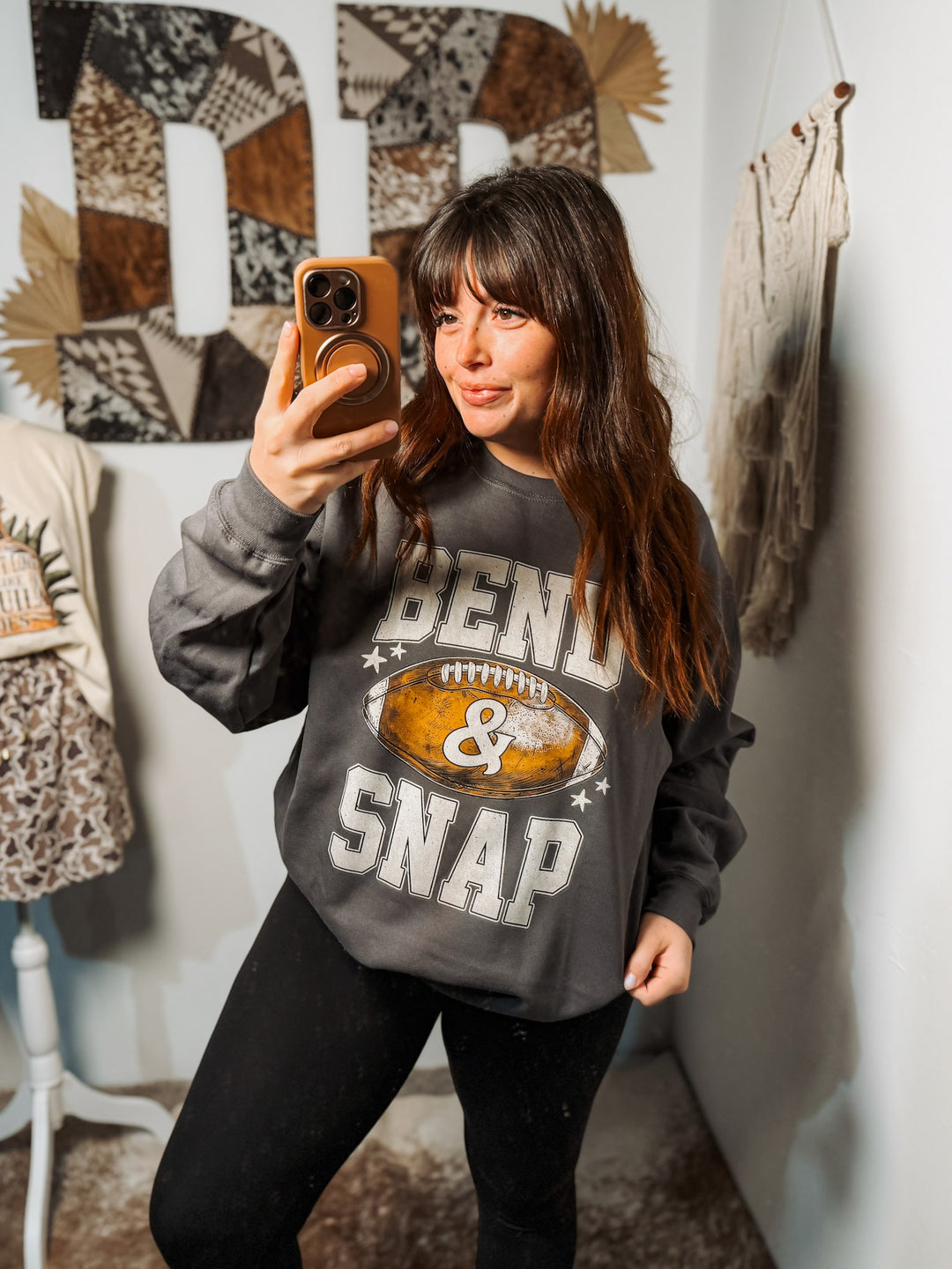 Bend & Snap Oversized Sweatshirt