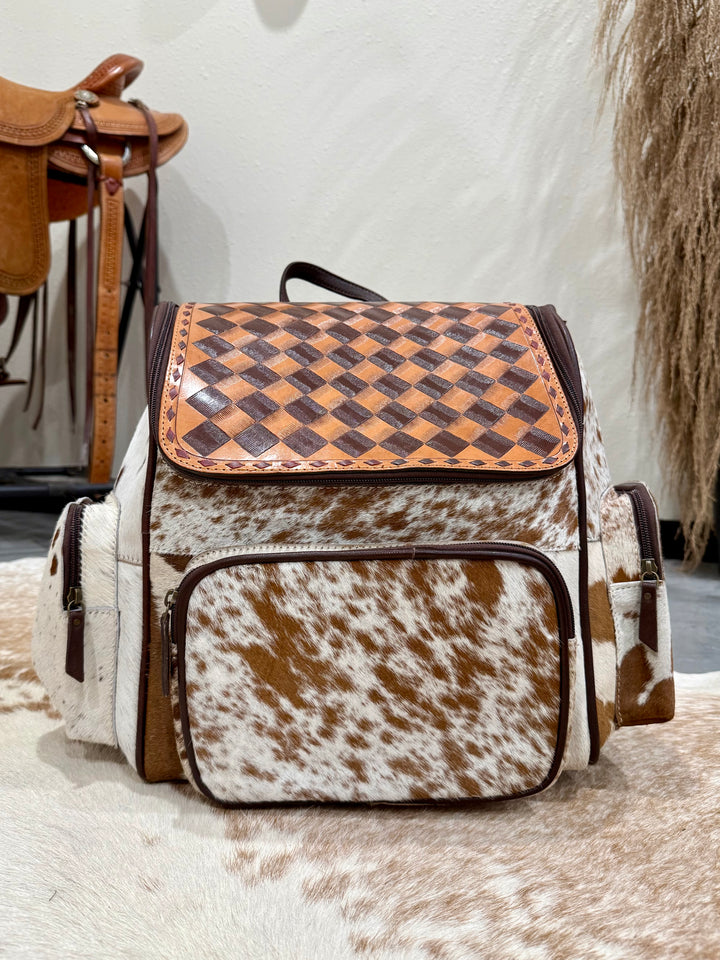 Cowhide Backpack #2