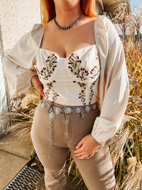 Wild Rose Corset
