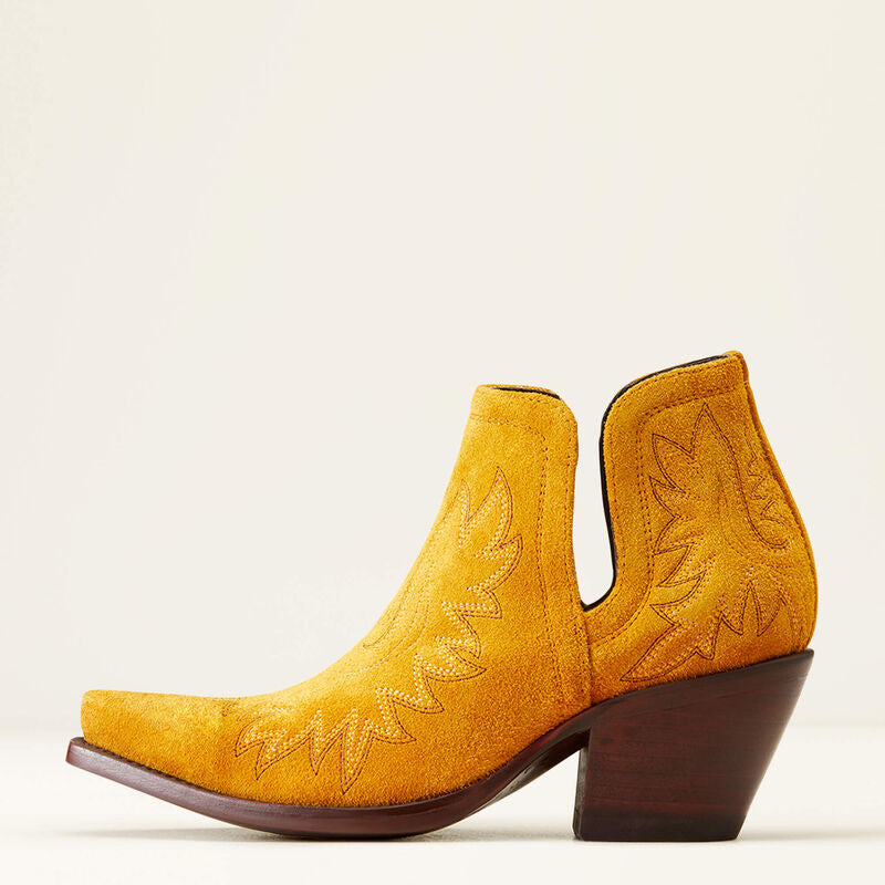 Ariat: Dixon Western Booties: Gilded Suede