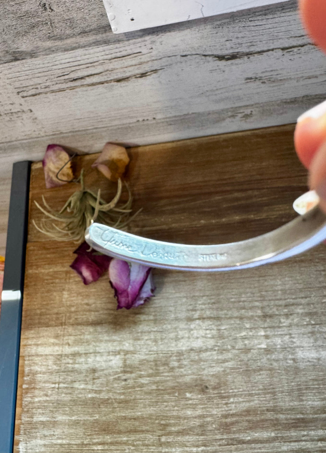 White Buffalo or Red Spiny Cuff Bracelet