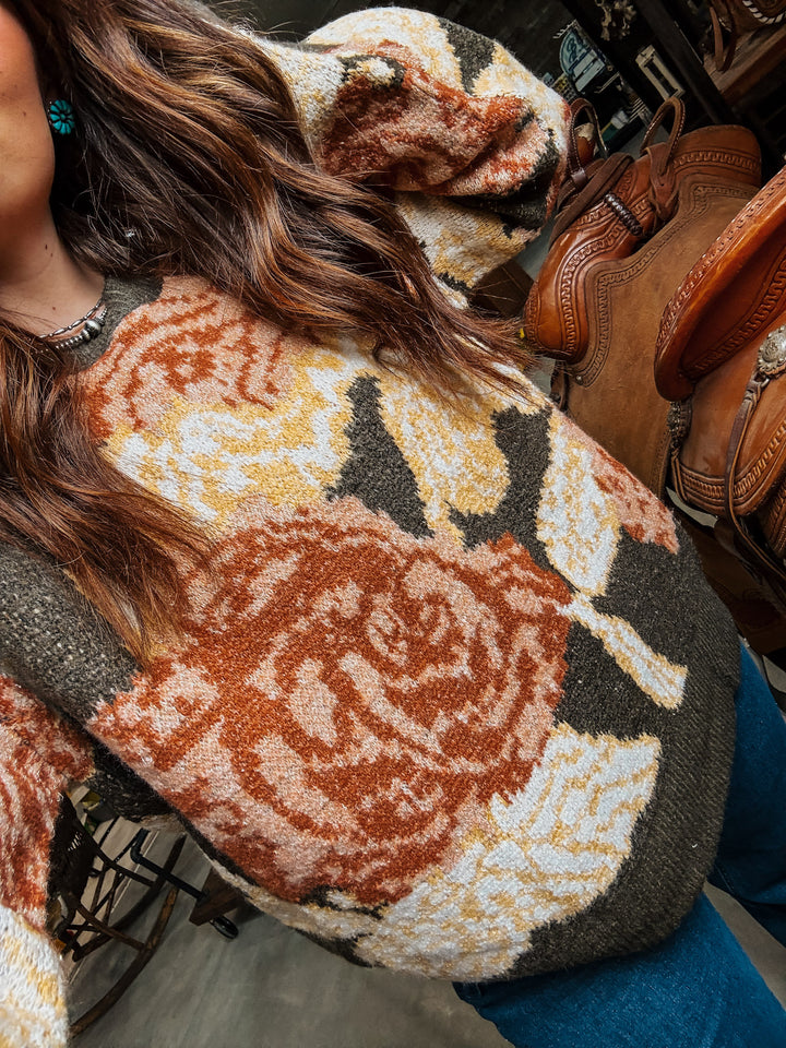 Chanel Floral Sweater