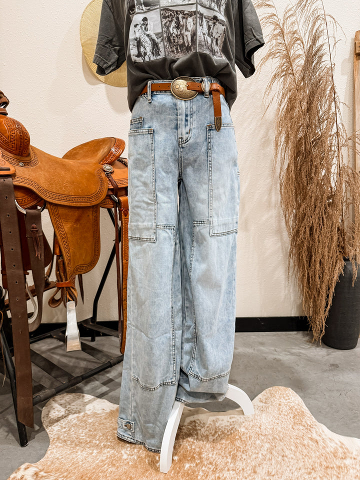Jovie Tie Waist Jeans