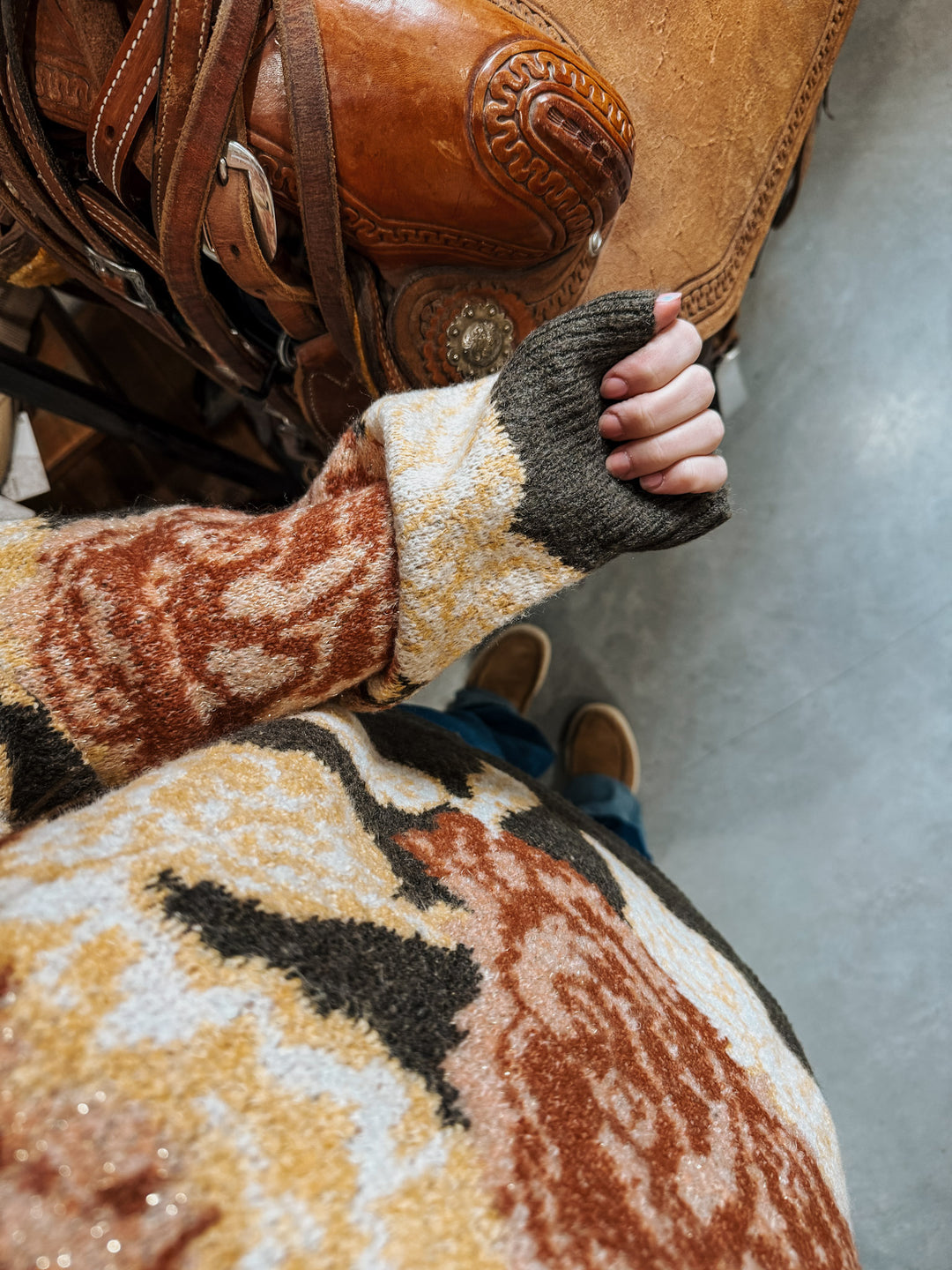 Chanel Floral Sweater