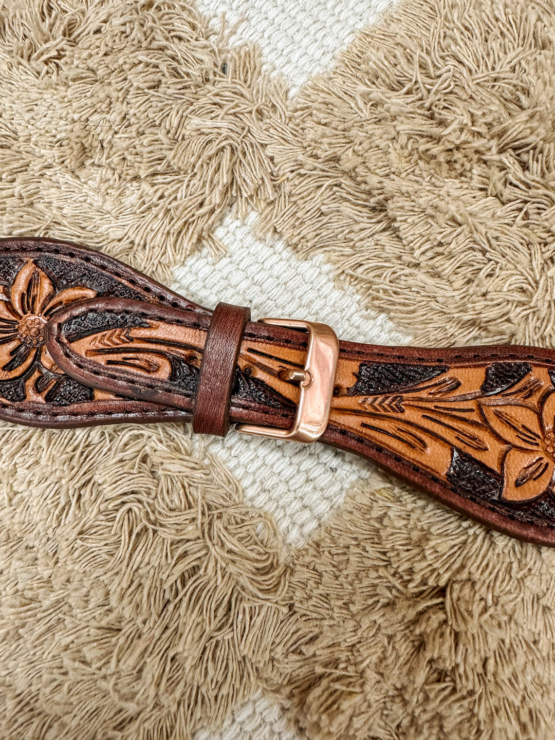 Weston Tooled Watch Band