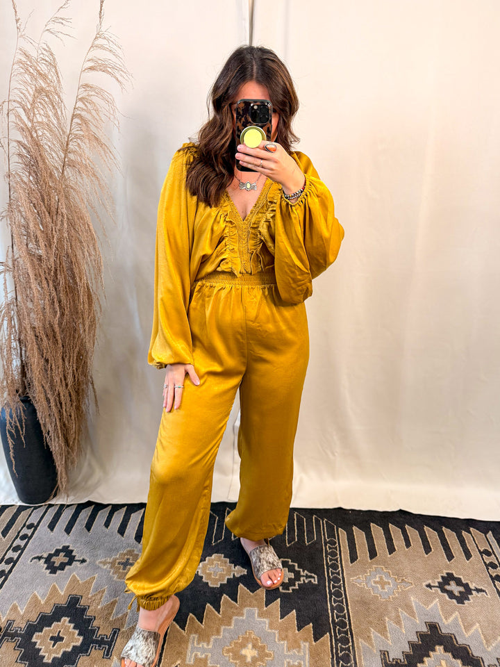 Gold Rush Jumpsuit