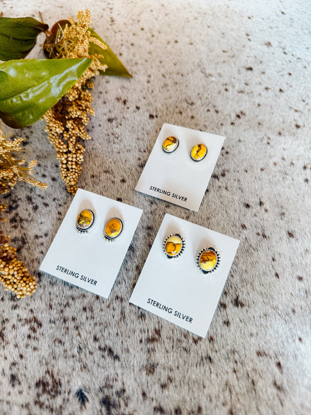 Honey Dahlia Earrings