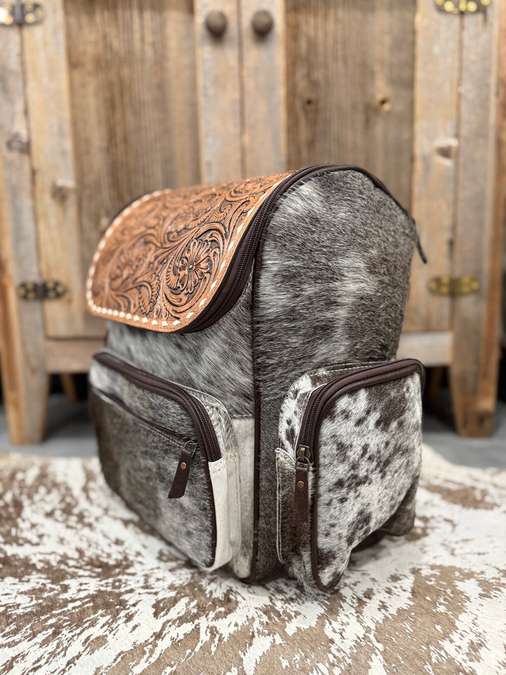 Cowhide Backpack #1
