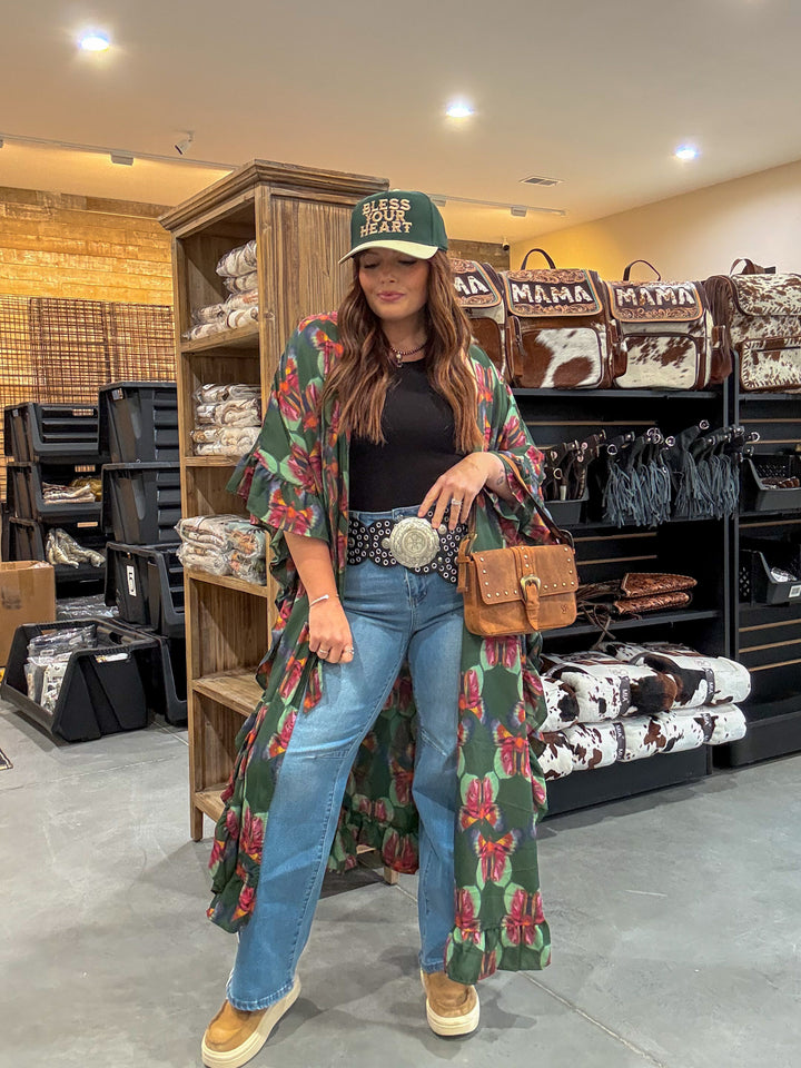 Lady The Brand: Lilith Green Moth Cape