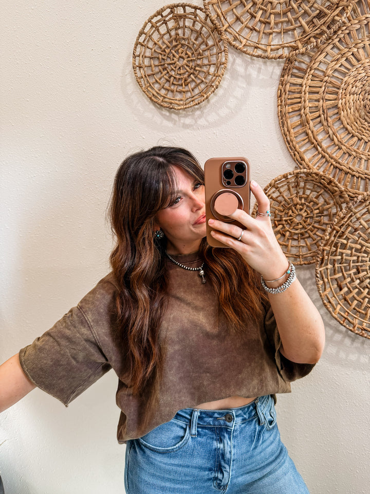 Mahogany Mineral Tee
