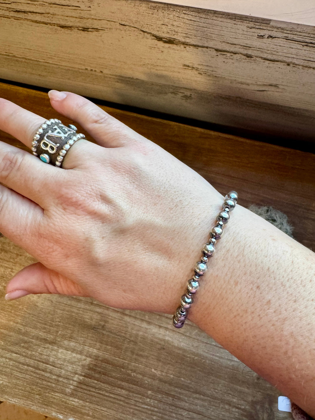 Sterling Silver Pearl Bracelet- 3 mm & 6 mm