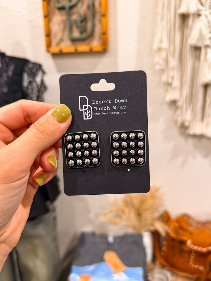 Bubble Box Earrings