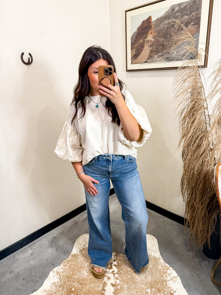 Harley Raw Hem Jean