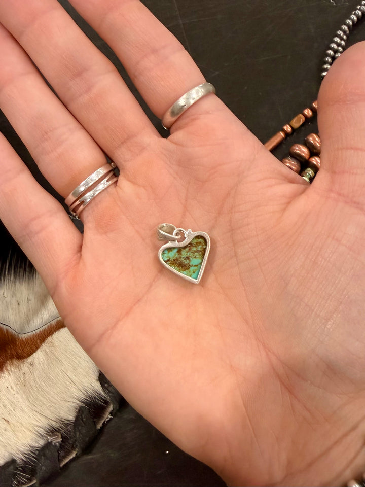 Stella Blue Heart Pendant