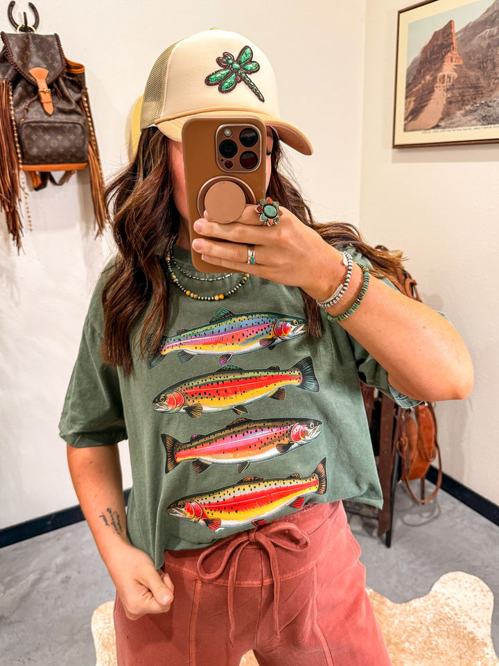 Copper Dragonfly Trucker Hat