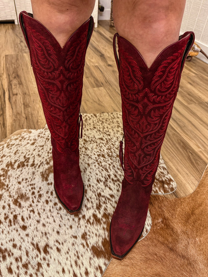 Ariat Laramie Boot: Burgundy