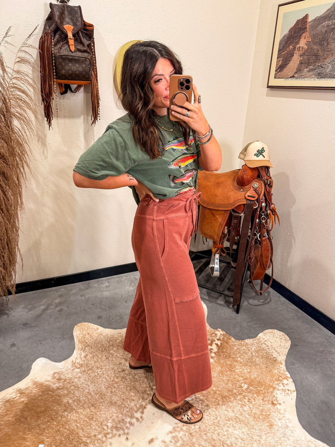 Rusted Ruby Lounge Pant